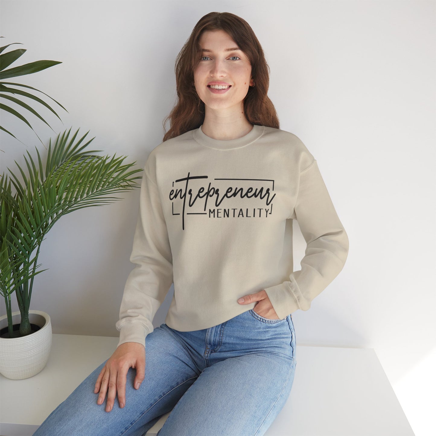 Entrepreneur Mentality Unisex  Crewneck Sweatshirts