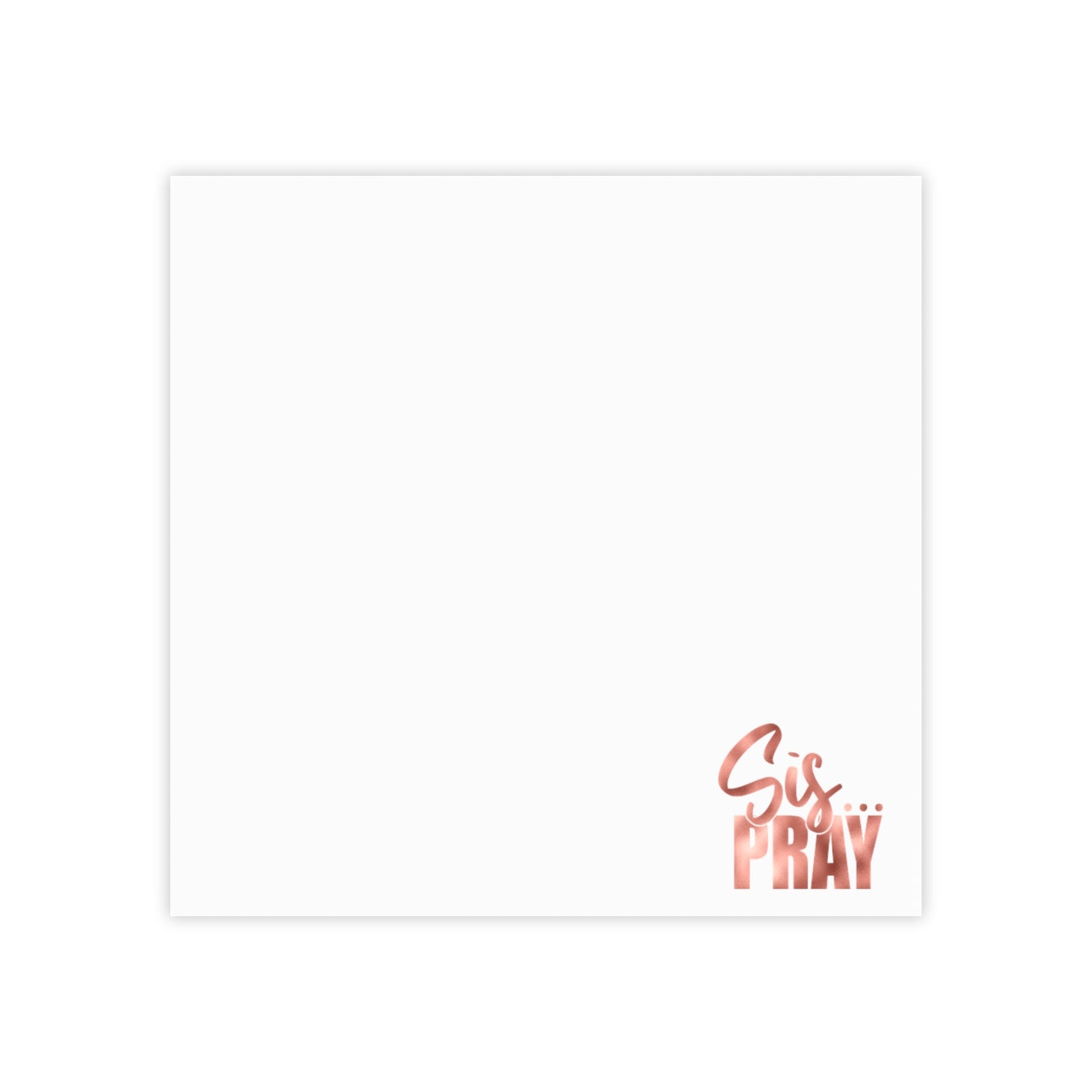 SIS PRAY Post-it® Note Pads