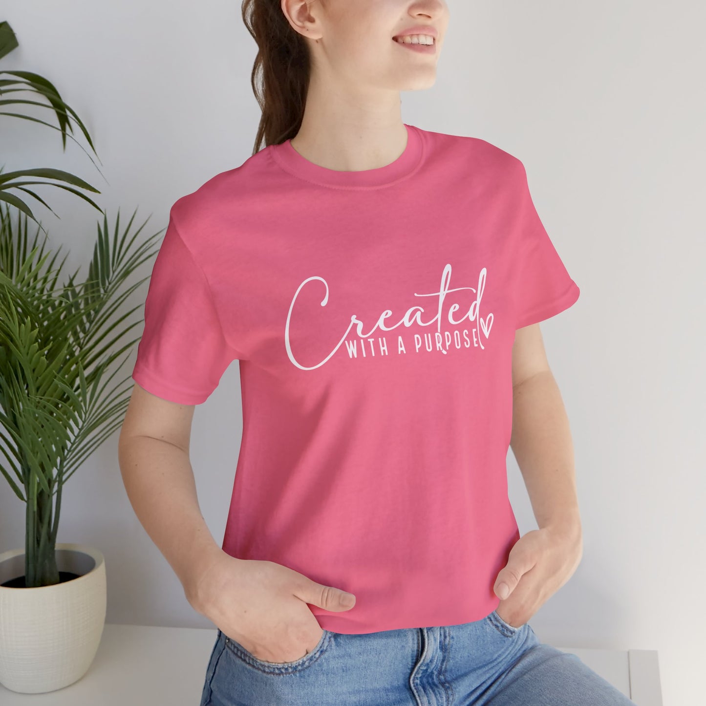 Created With  A Purpose Unisex  T-Shirt