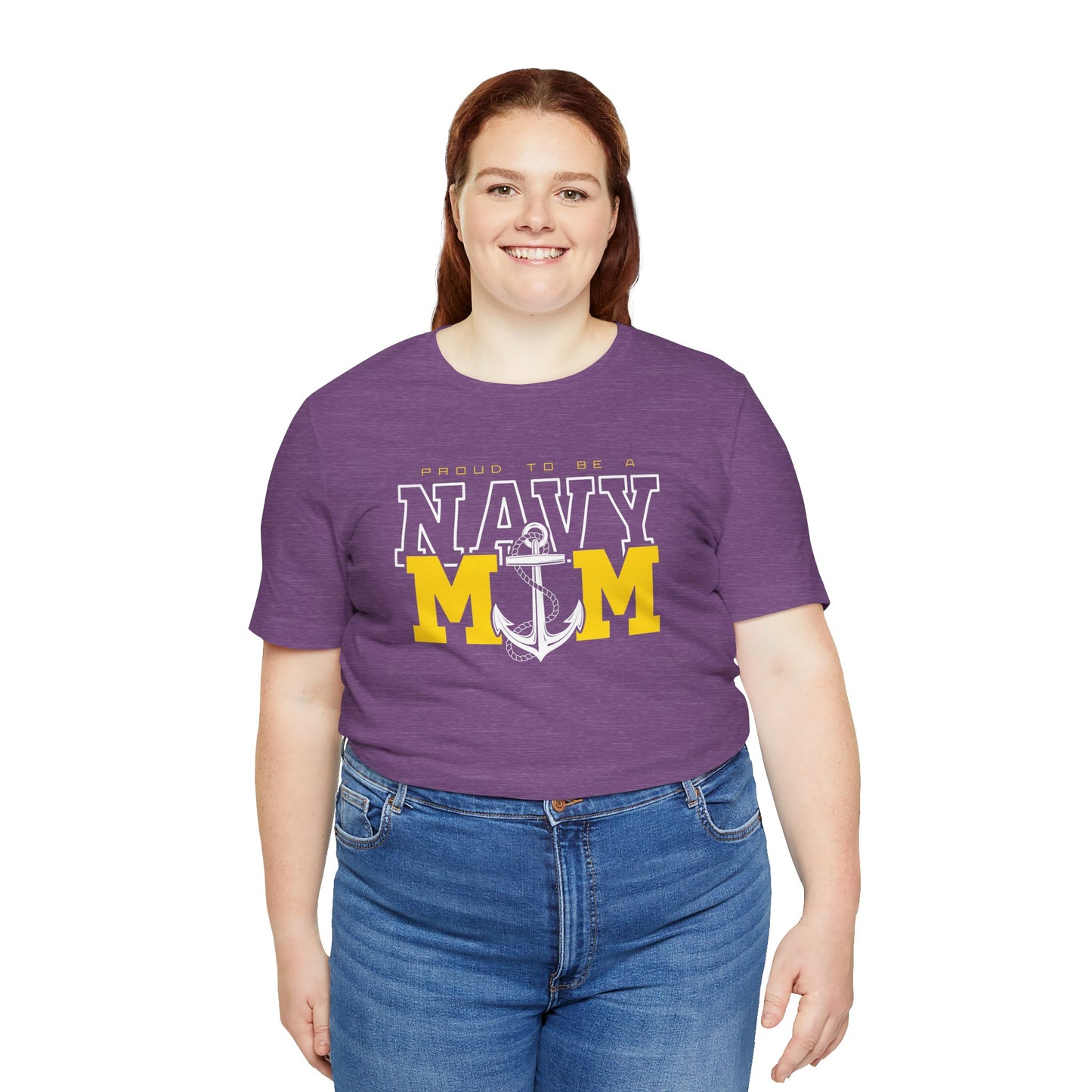 PROUD TO BE A NAVY MOM T-SHIRT