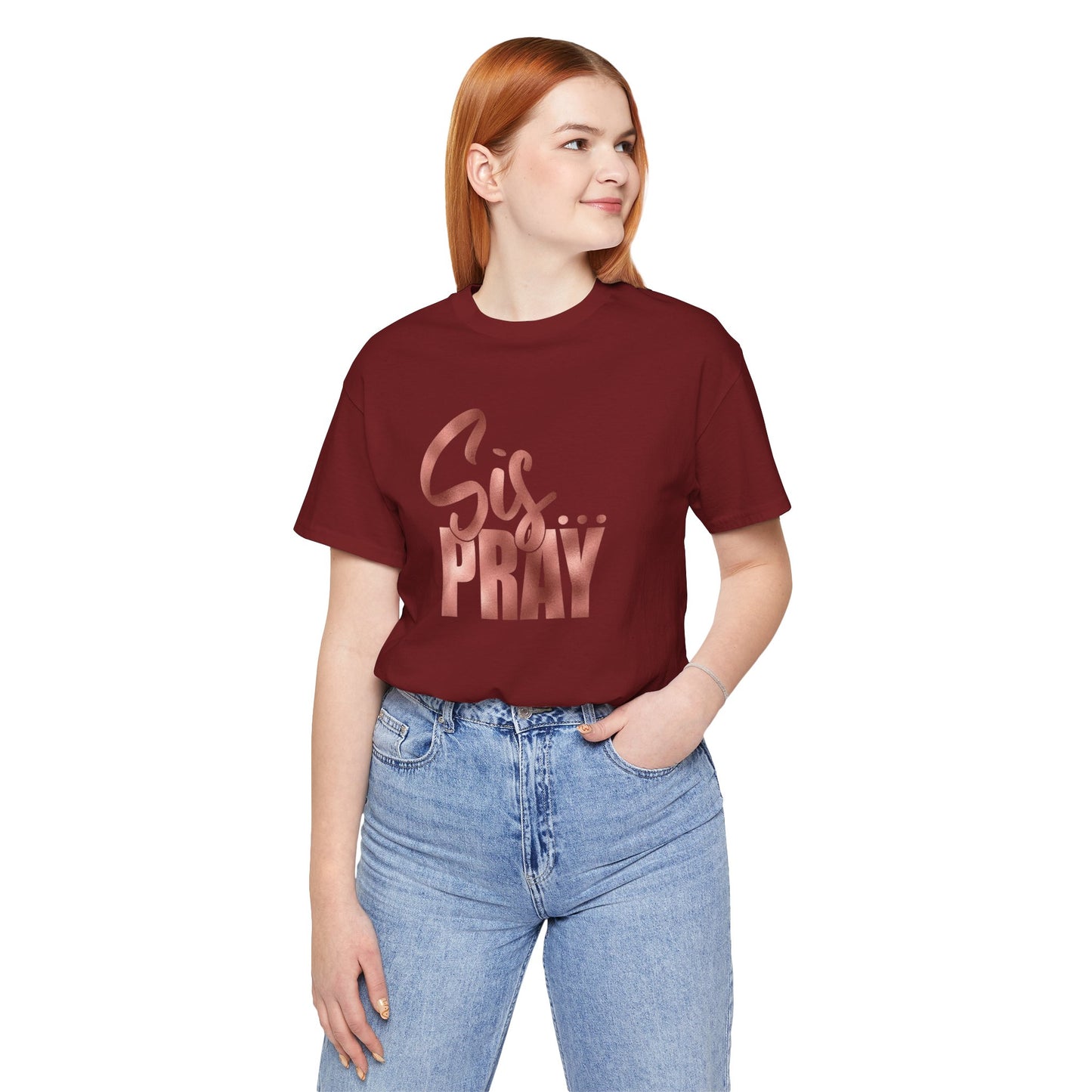 SIS PRAY  Short Sleeve Tee