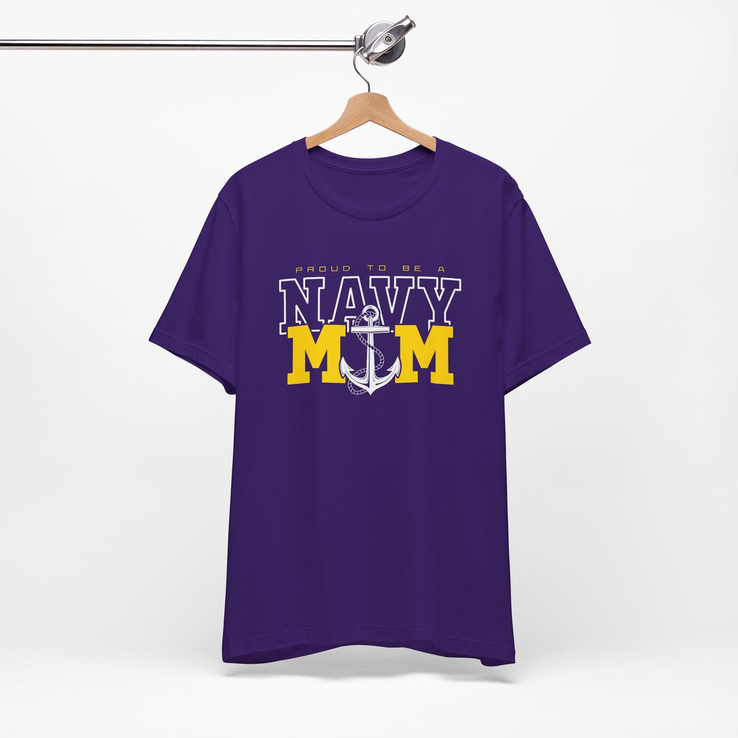 PROUD TO BE A NAVY MOM T-SHIRT