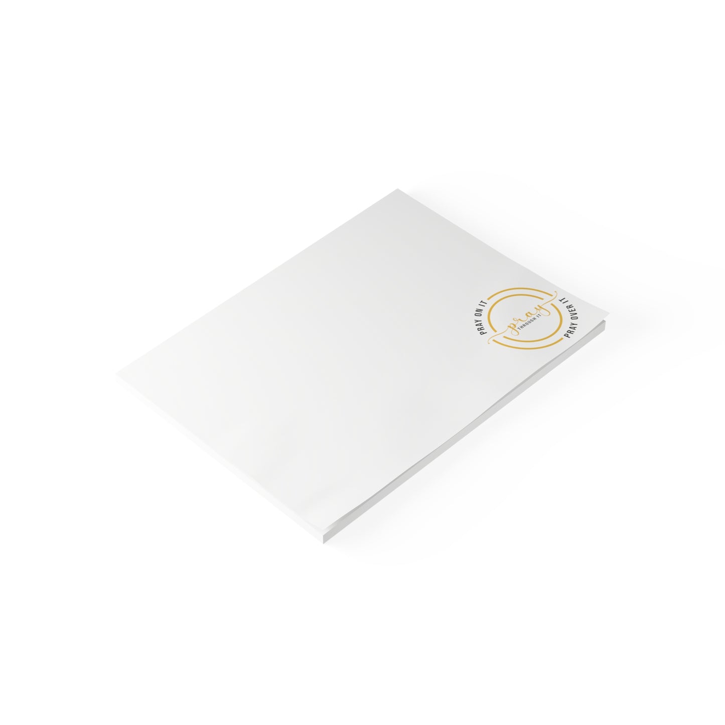 Pray on it Pray through it Pray over it Post-it® Note Pads