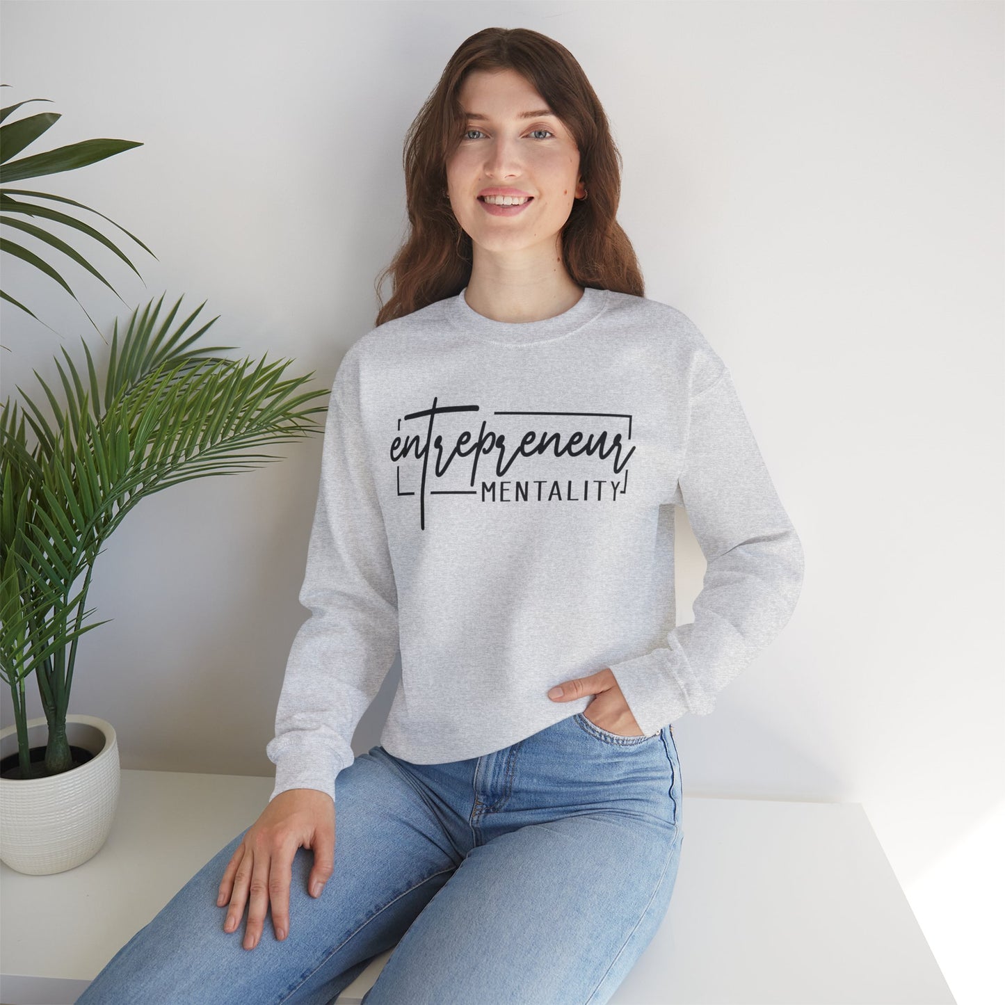 Entrepreneur Mentality Unisex  Crewneck Sweatshirts