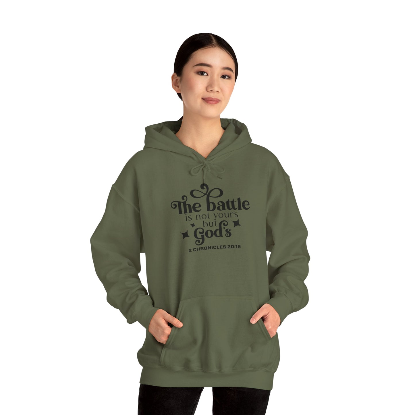 The Battle Is Not Yours But Gods Hoodie