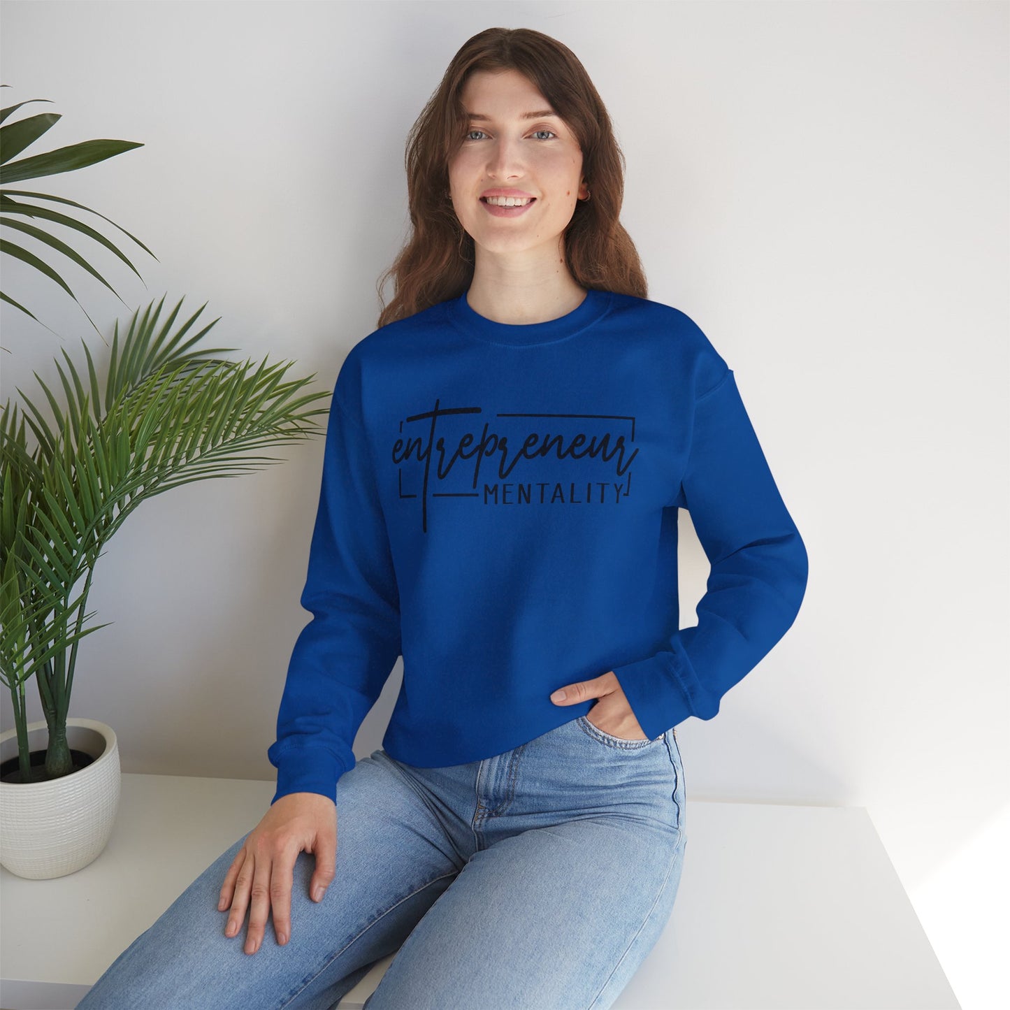 Entrepreneur Mentality Unisex  Crewneck Sweatshirts