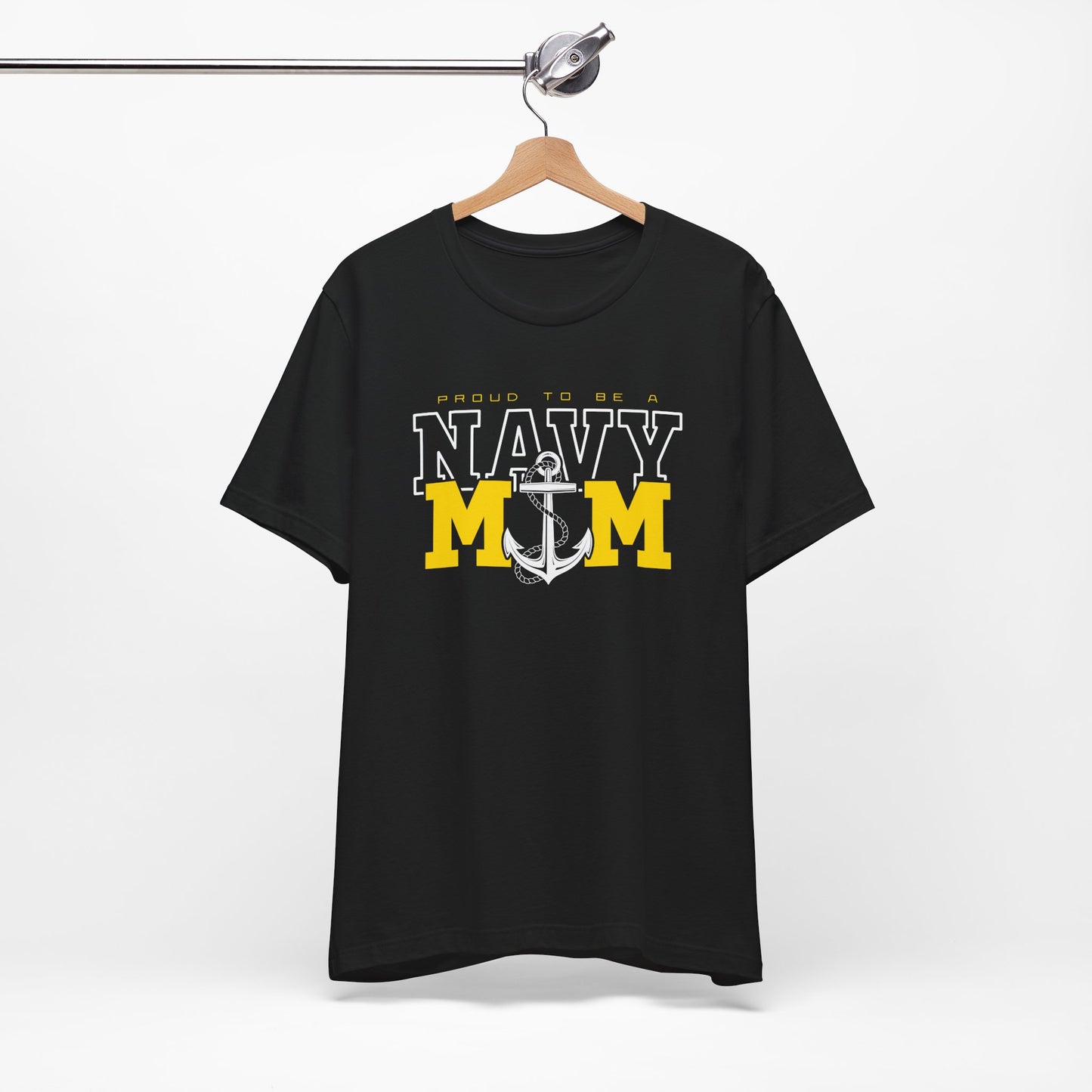 PROUD TO BE A NAVY MOM T-SHIRT