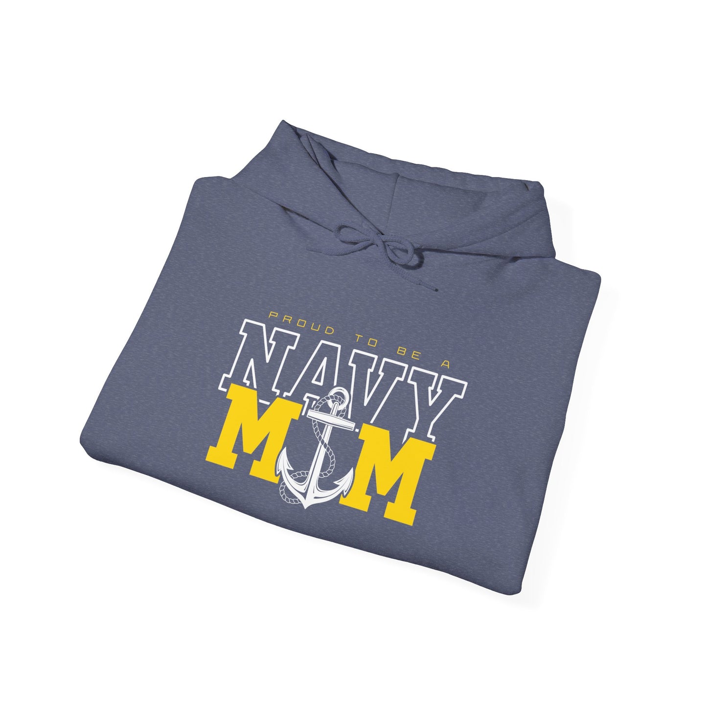 Proud Navy Mom Hoodie