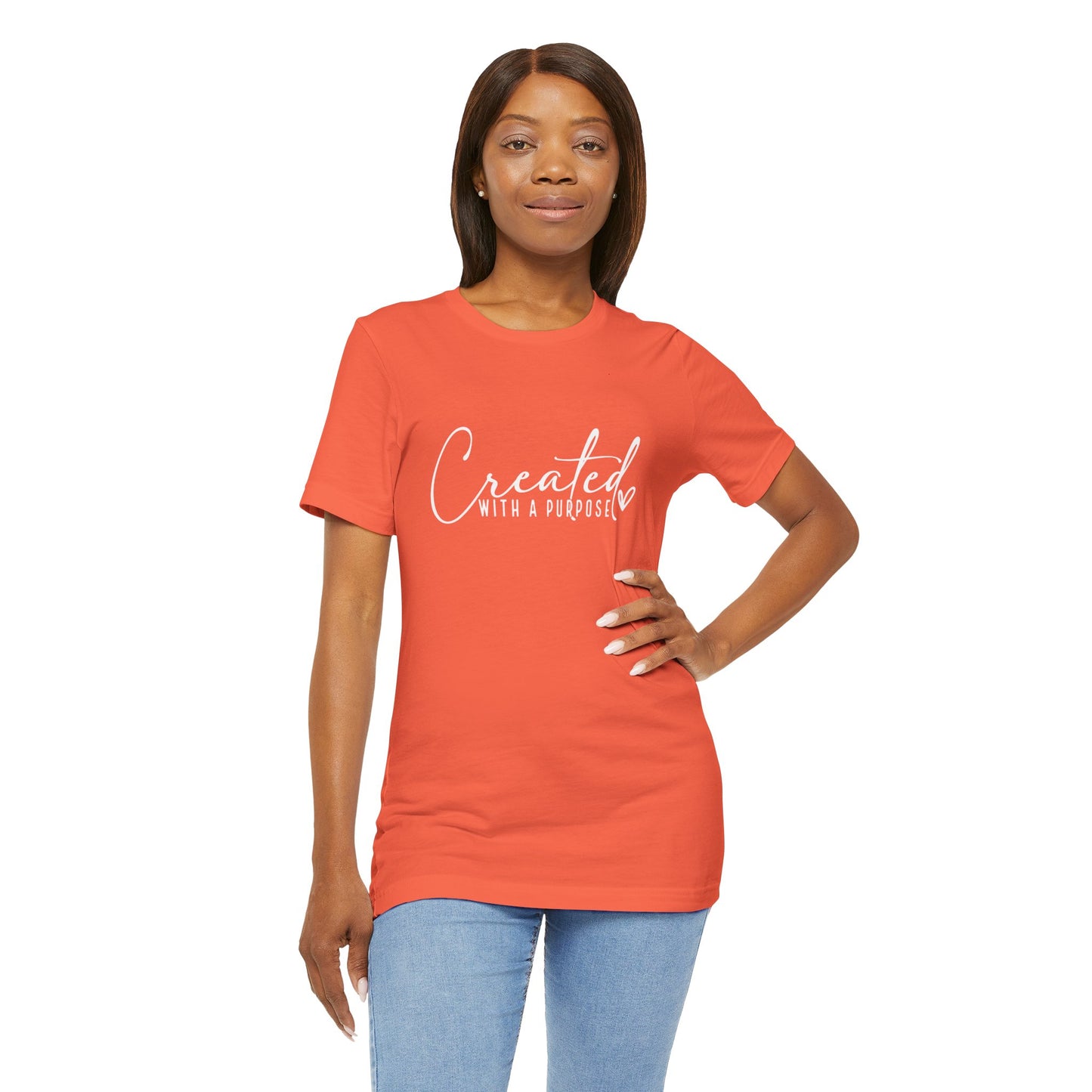 Created With  A Purpose Unisex  T-Shirt