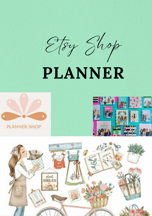 Etsy shop planner