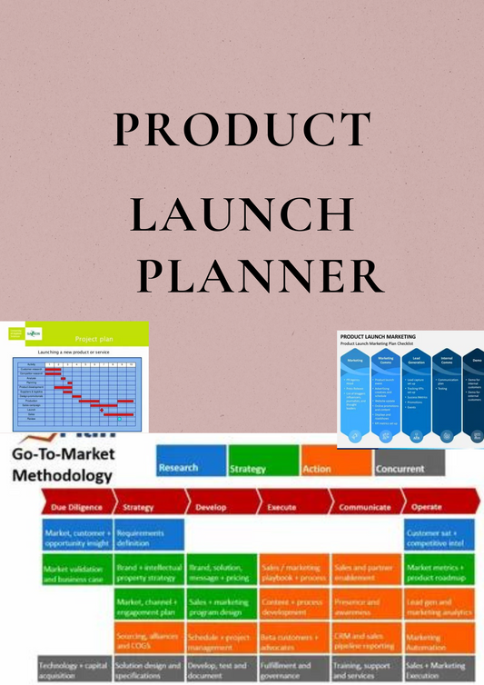 product lauch planner