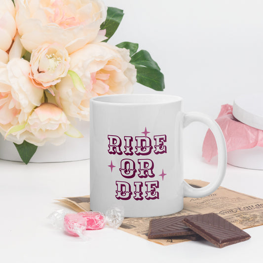 RIDE OR DIE TEA MUG