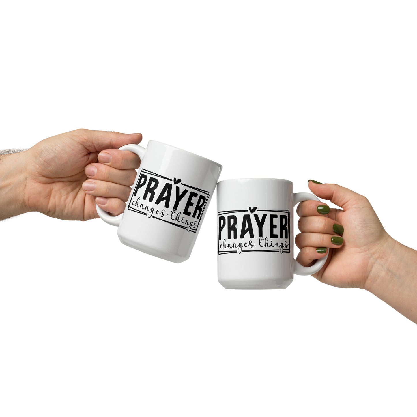 PRAYER CHANGES THINGS TEAM MUG