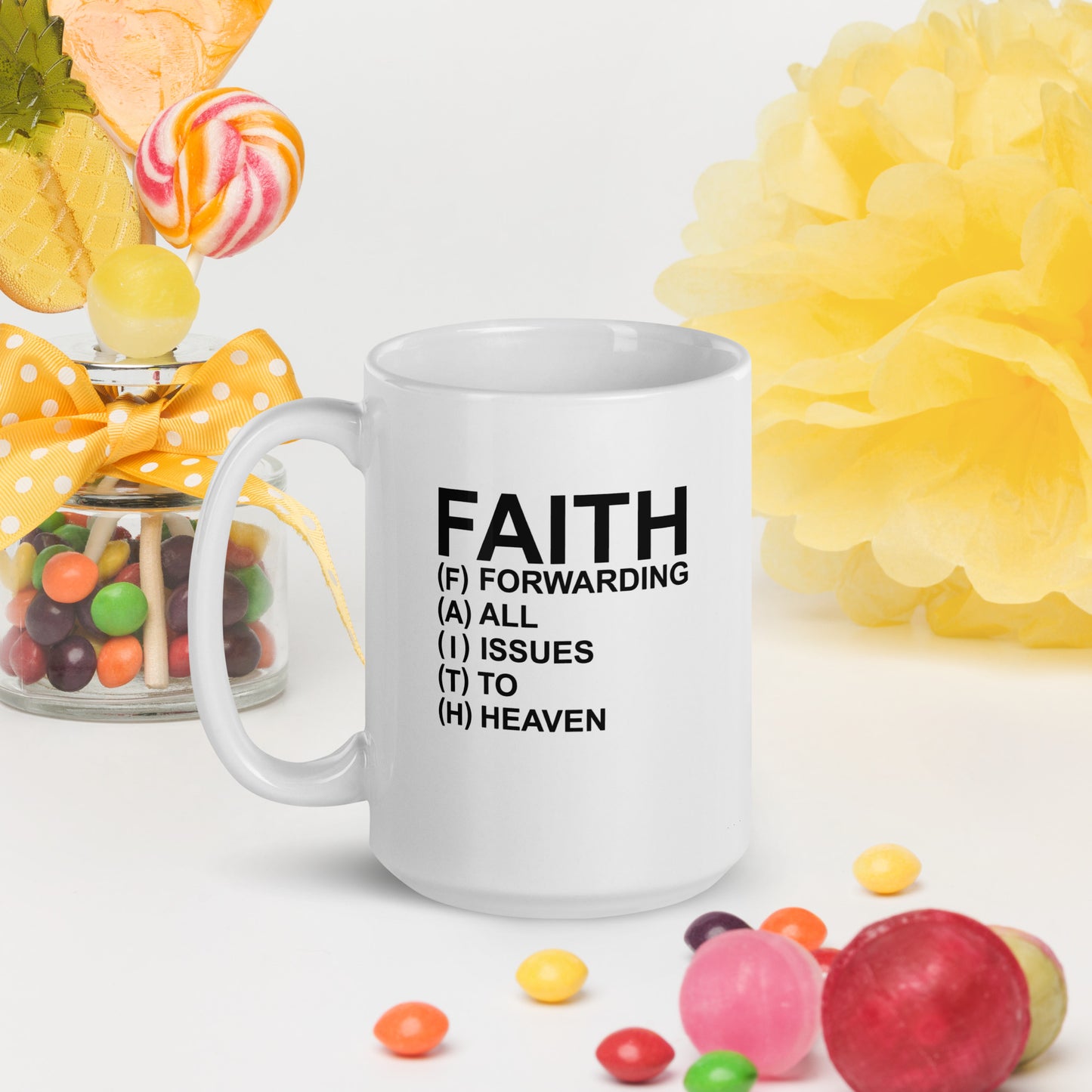 FAITH TEA MUG