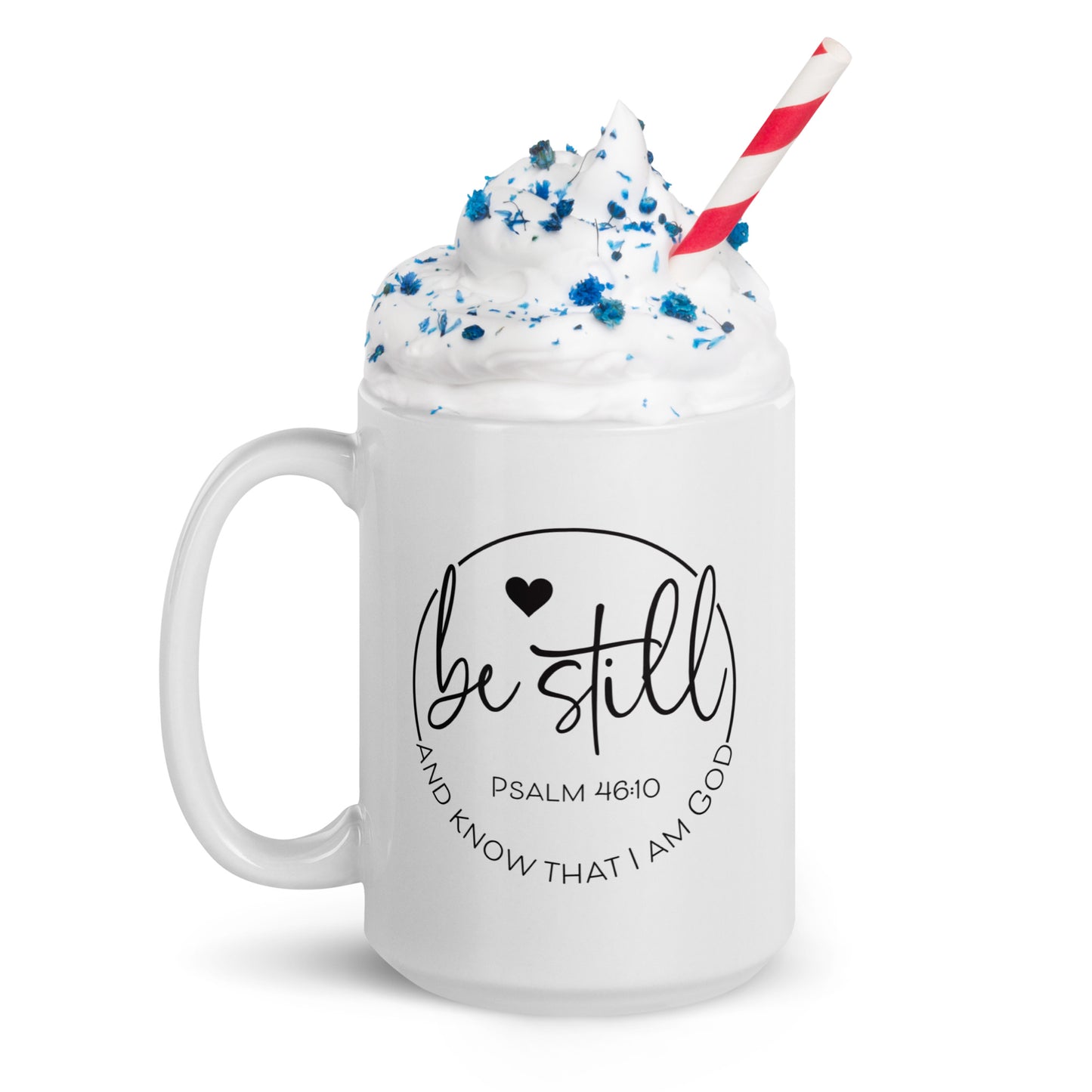 BE STILL TEA MUG