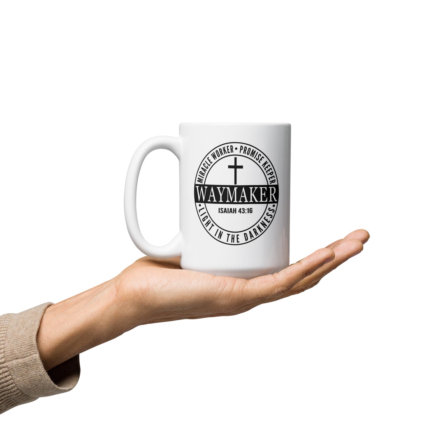 WAY MAKER MIRACLE WORKER TEA MUG