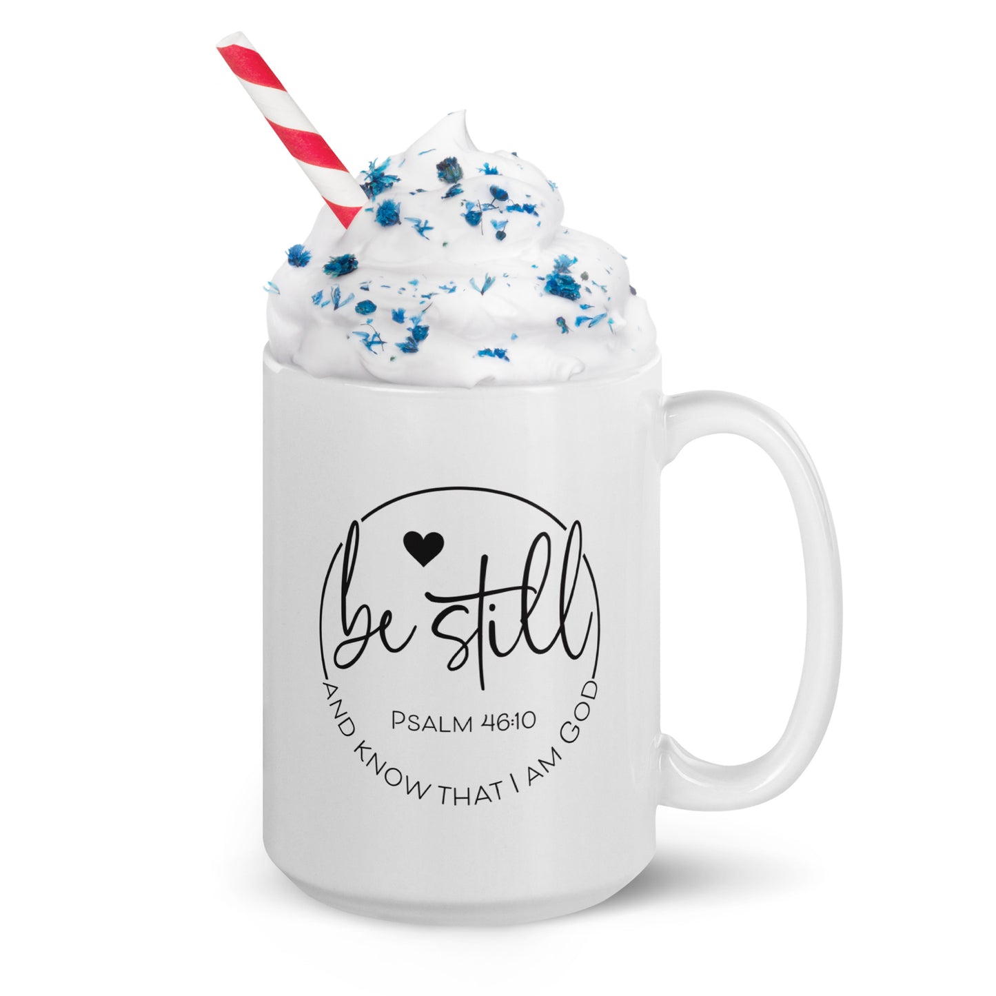 BE STILL TEA MUG