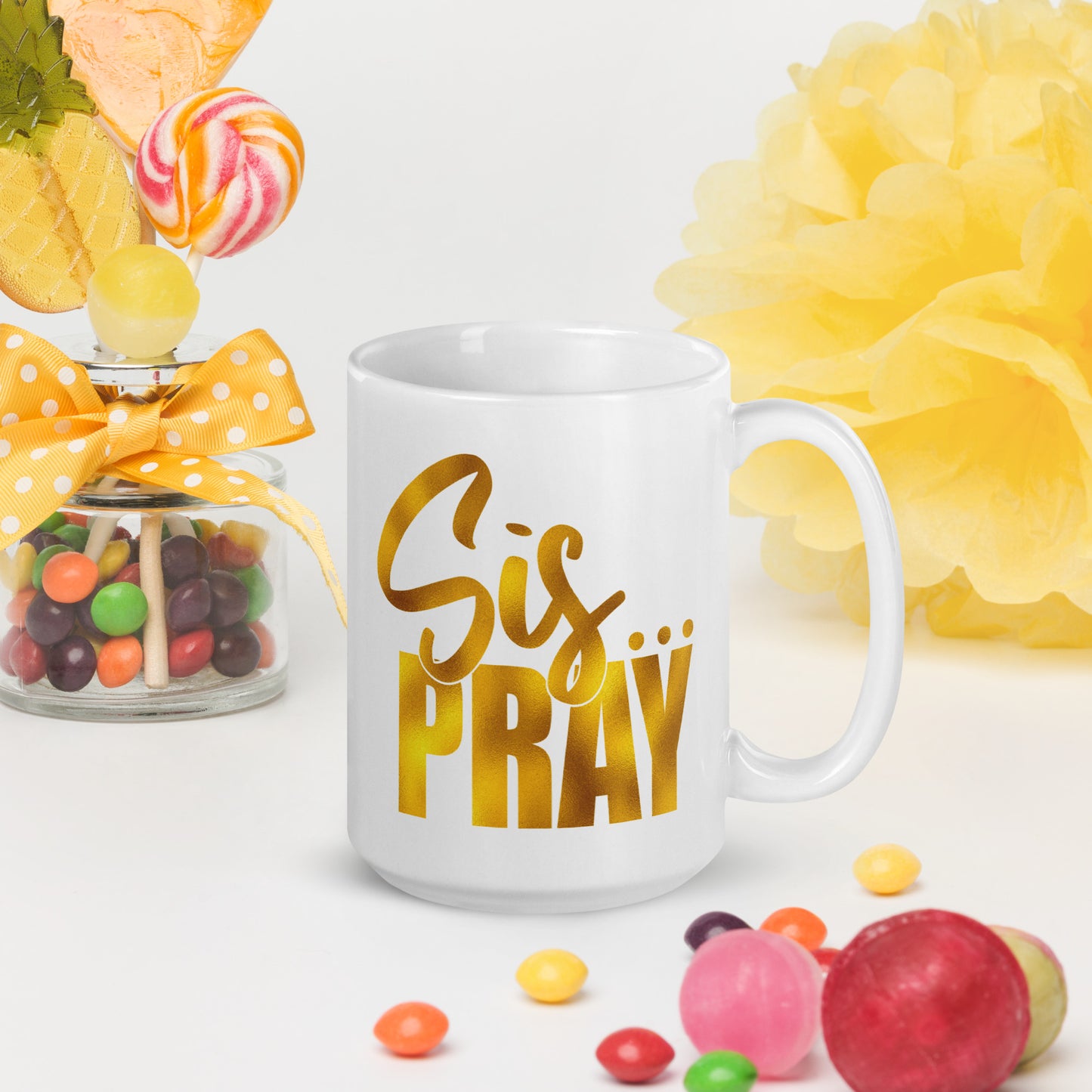 SIS PRAY TEAM MUG