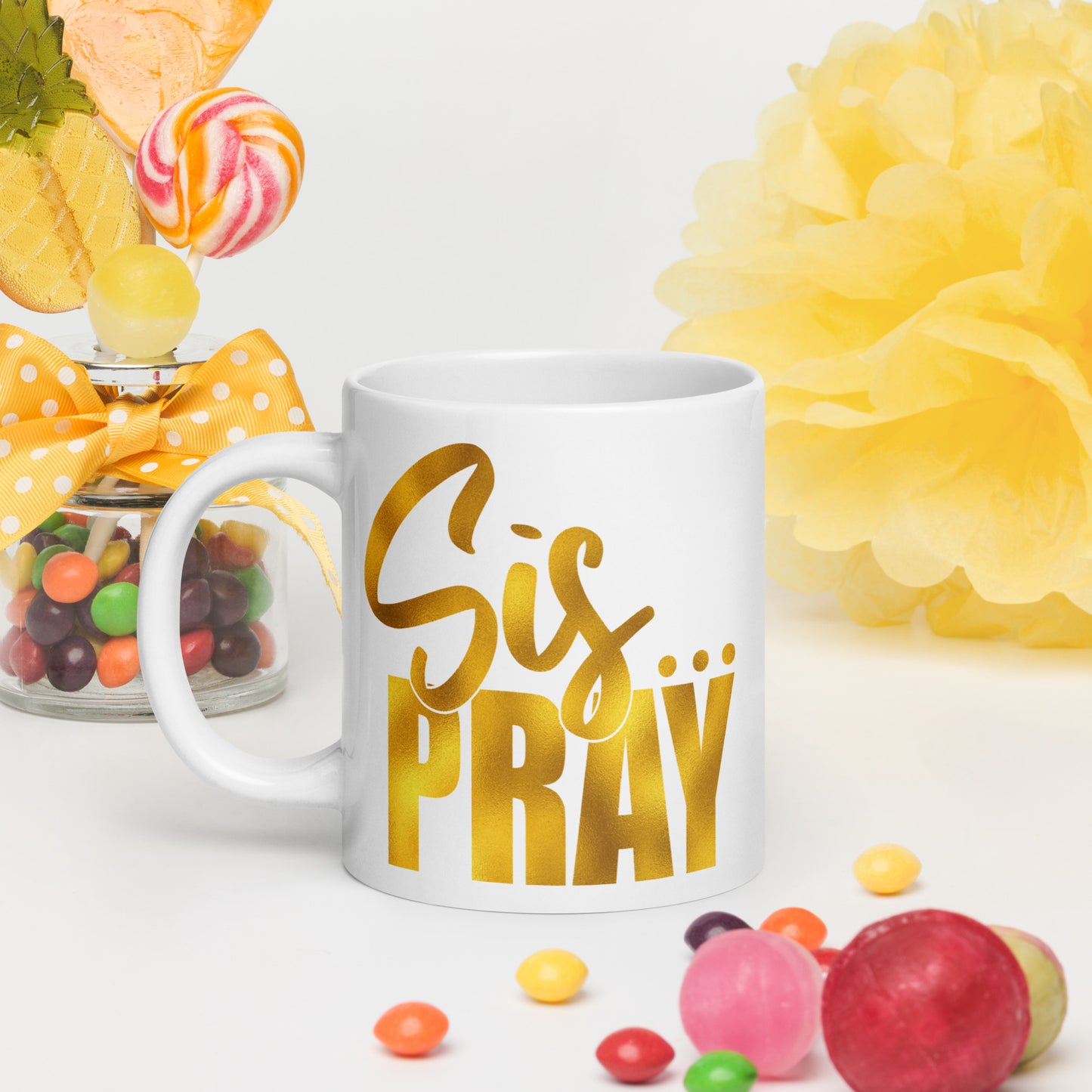 SIS PRAY TEAM MUG