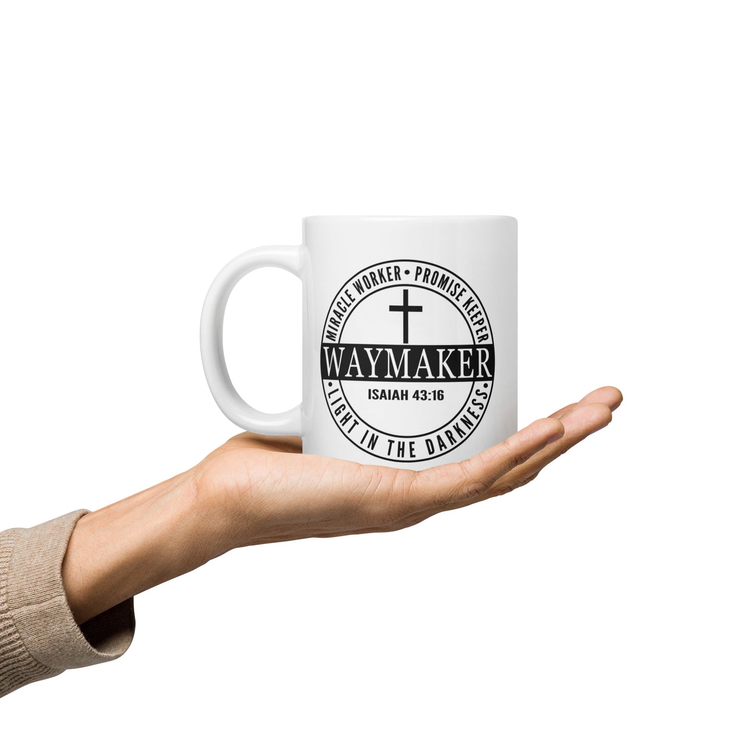 WAY MAKER MIRACLE WORKER TEA MUG