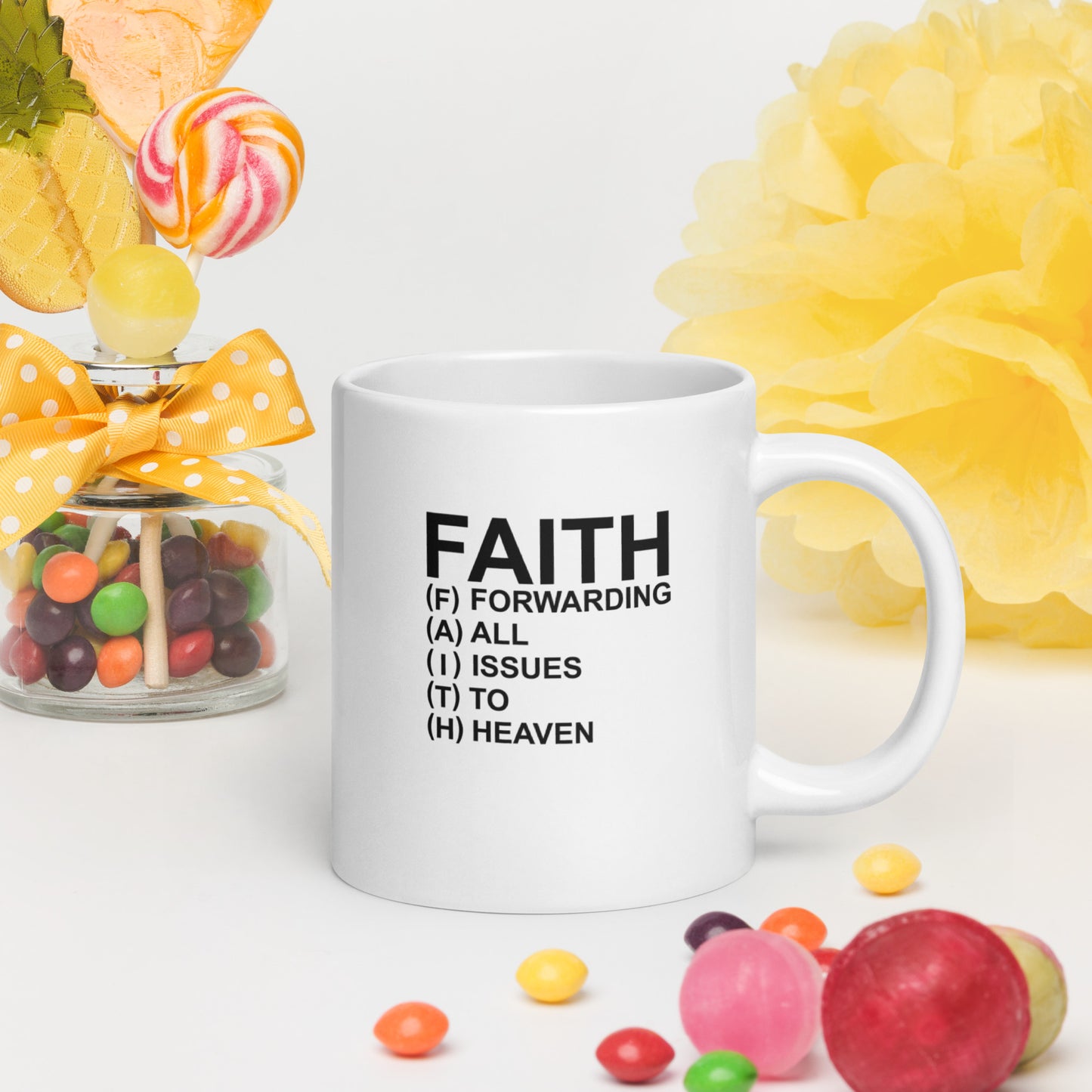 FAITH TEA MUG