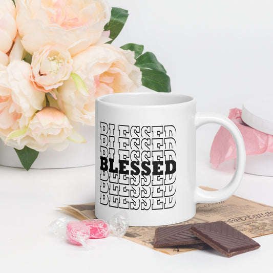 BLESSED TEA MUG