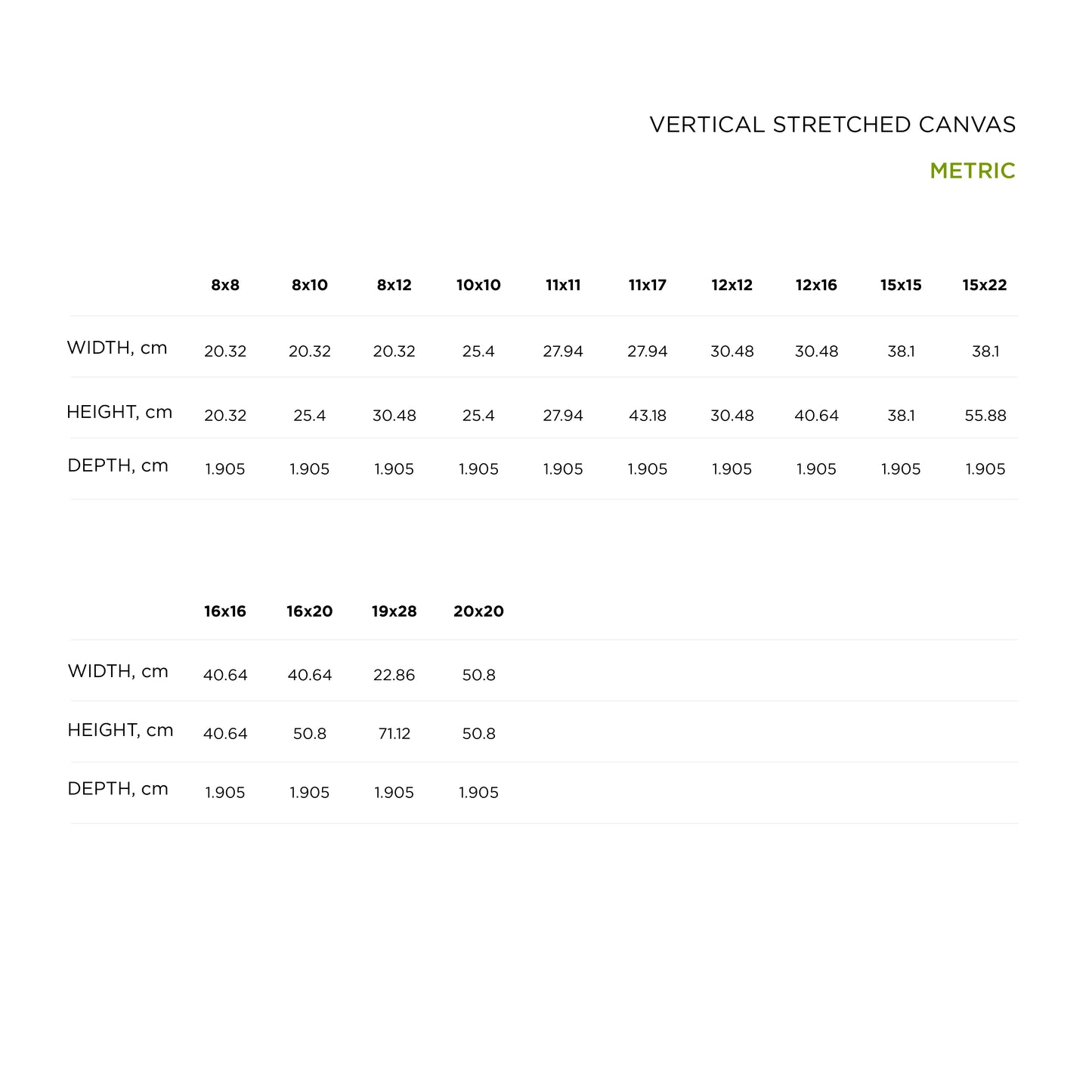 size_chart_metric